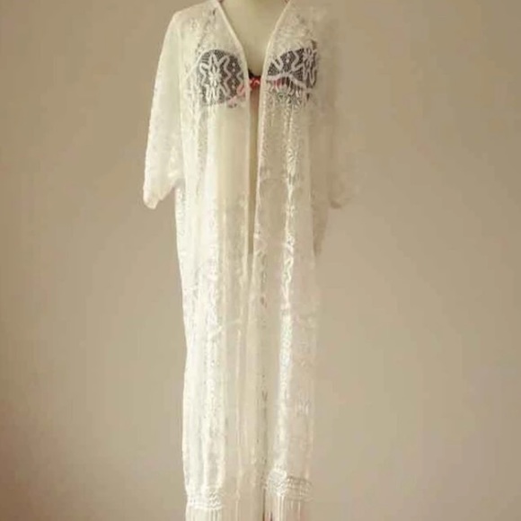 Bohemian lace duster - Picture 5 of 8